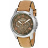 Watch strap Fossil FS5209 Leather Beige 22mm